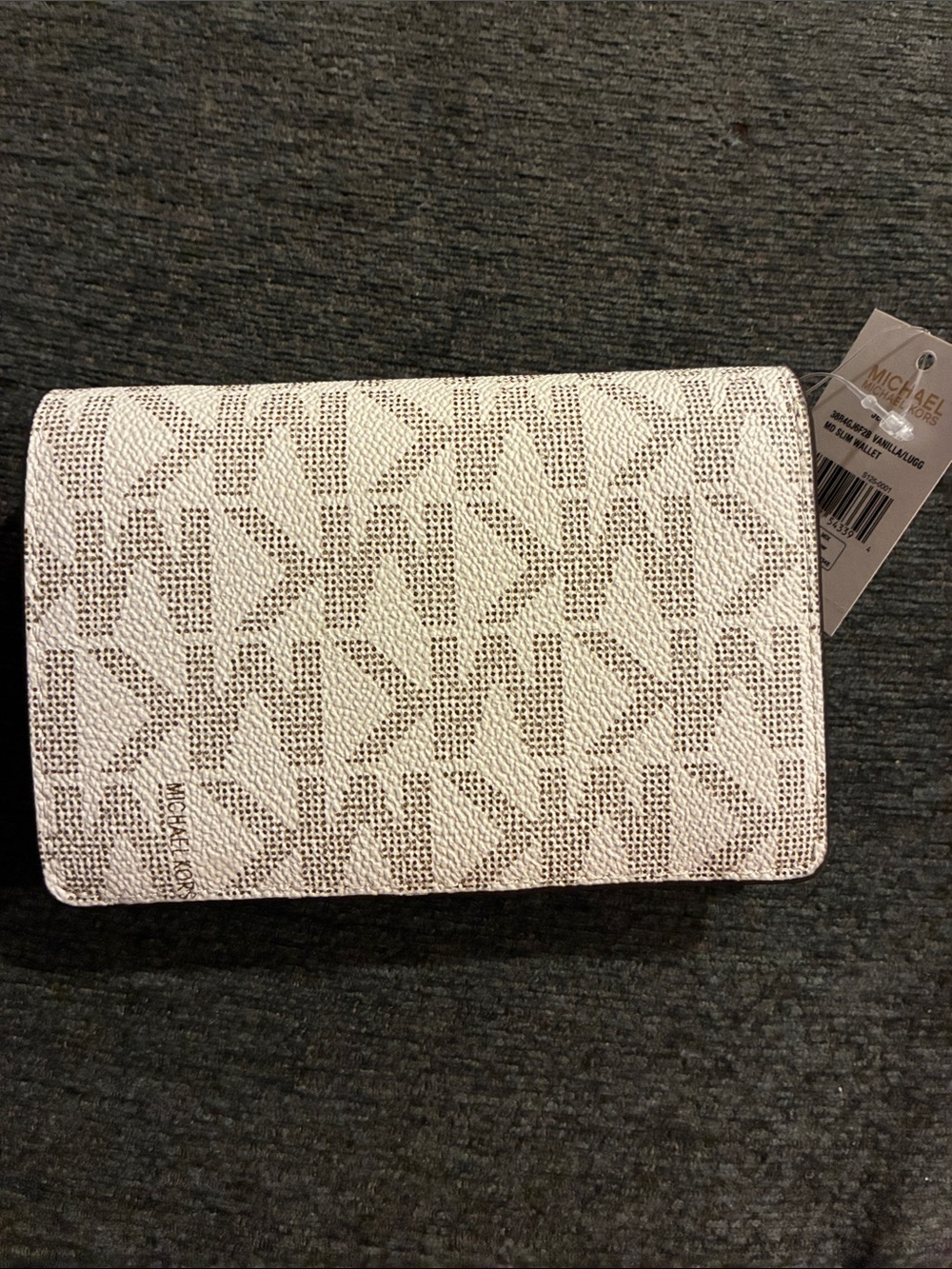 MICHAEL Michael Kors Vanilla Logo Continental Wallet - Picture 3 of 4